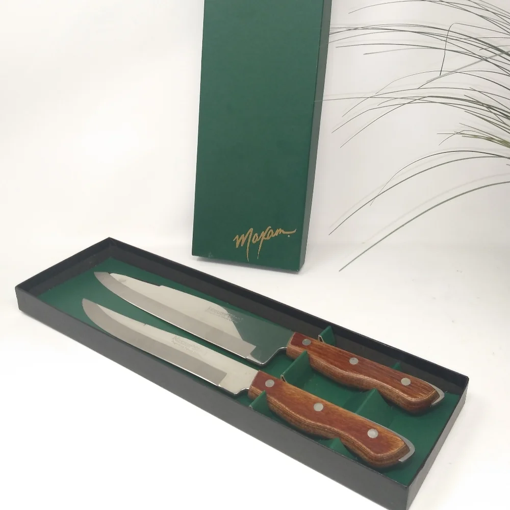Vintage MAXAM 2pc. Surgical Steel Knives